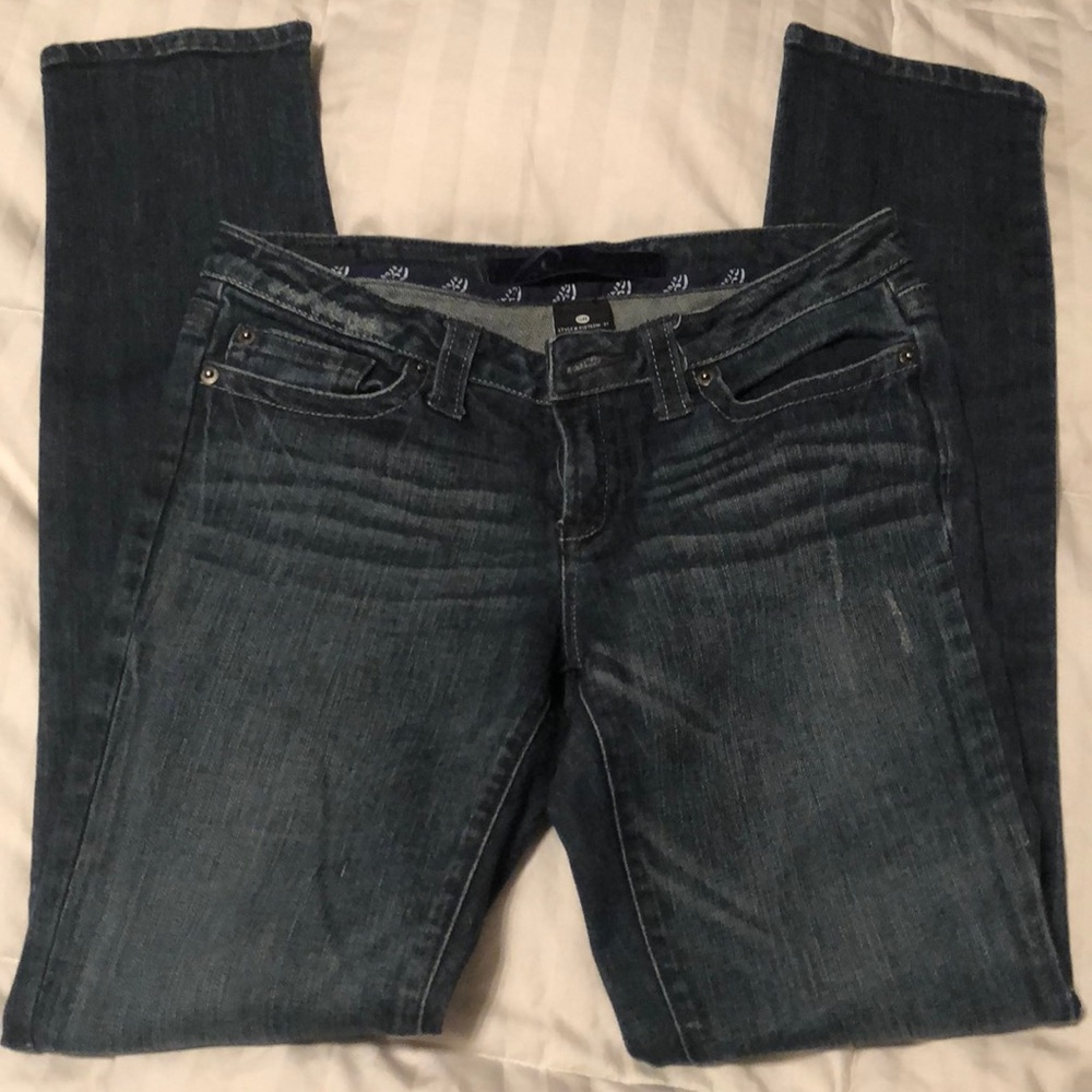 EUC Refuge Distressed Skinny Jeans